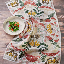 Load image into Gallery viewer, Mushroom Art Kitchen Towel