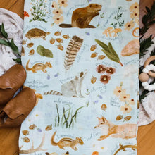 Load image into Gallery viewer, Flora & Fauna Baby Swaddle