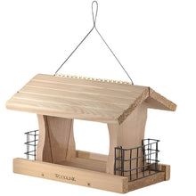 Load image into Gallery viewer, Deluxe Cedar Bird Feeder