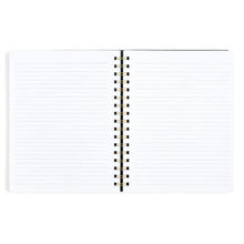 Load image into Gallery viewer, Midnight Flora & Fauna Spiral Notebook