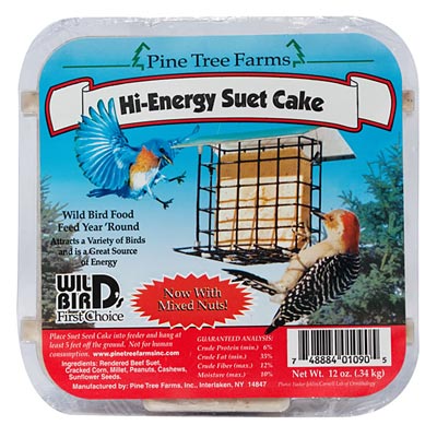 Hi-Energy Suet Cake - Case of 12 (Delivery Only)