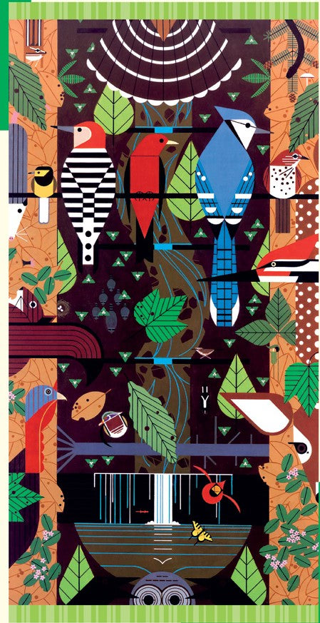 Charley Harper: The Sierra Range 1000-piece Jigsaw Puzzle