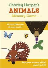 Load image into Gallery viewer, Animals Memory Game