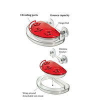 Load image into Gallery viewer, Hummingbird Feeder Jewel- 8oz. Window Feeder