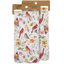 Load image into Gallery viewer, Everyday Cardinal Kitchen Towel
