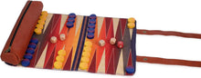 Load image into Gallery viewer, Roll-Up Travel Backgammon
