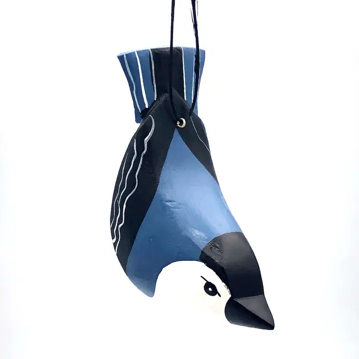 Nuthatch Balsa Wood Ornament