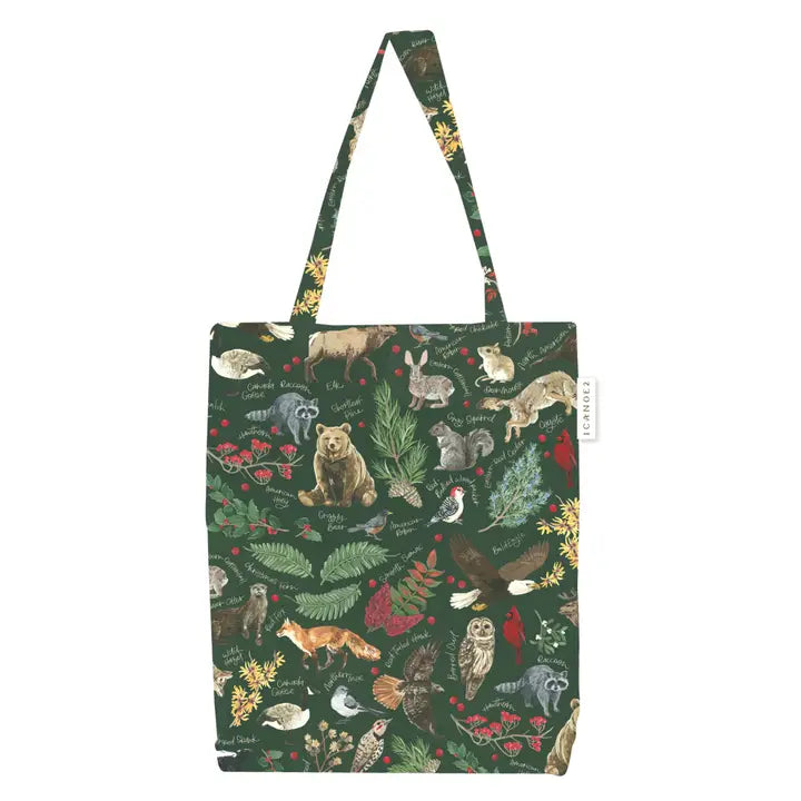 Winter Flora and Fauna Tote