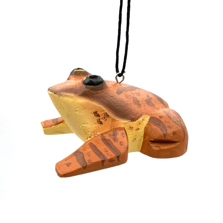 Spring Peeper Balsa Wood Ornament