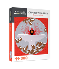Load image into Gallery viewer, Charley Harper - Brrrrrd Bath - 300 Piece Jigsaw Puzzle
