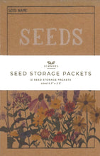 Load image into Gallery viewer, Flower Seed Storage Packets

