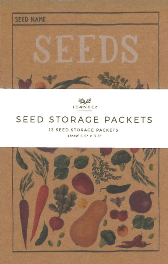 Vegetable Seed Storage Packets