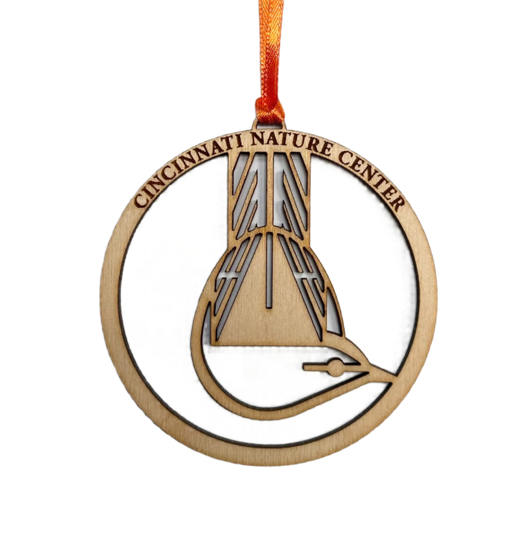 CNC Spring Nuthatch Ornament