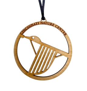 CNC Summer Bluebird Ornament