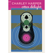 Load image into Gallery viewer, Charley Harper - Otter Delight - Notecard Folio
