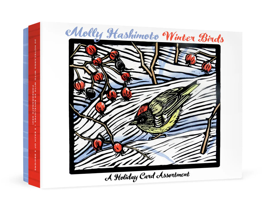 Molly Hashimoto Winter Birds Holiday Cards