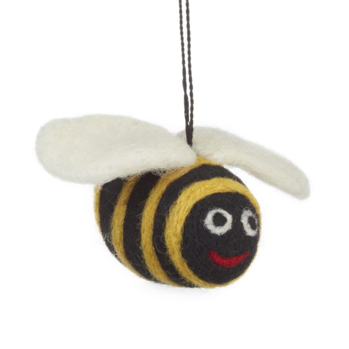 Felt Big Bumblebee Ornament