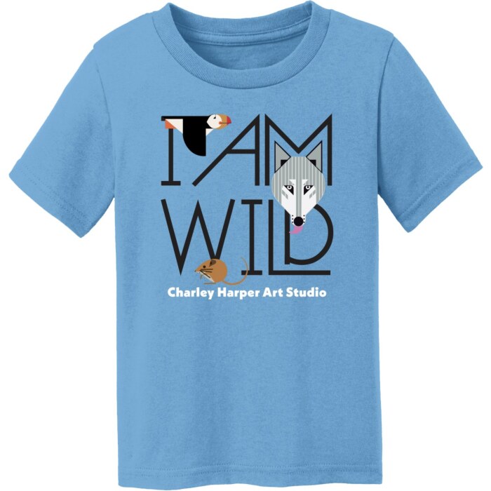 I Am Wild Youth T-shirt (Blue)