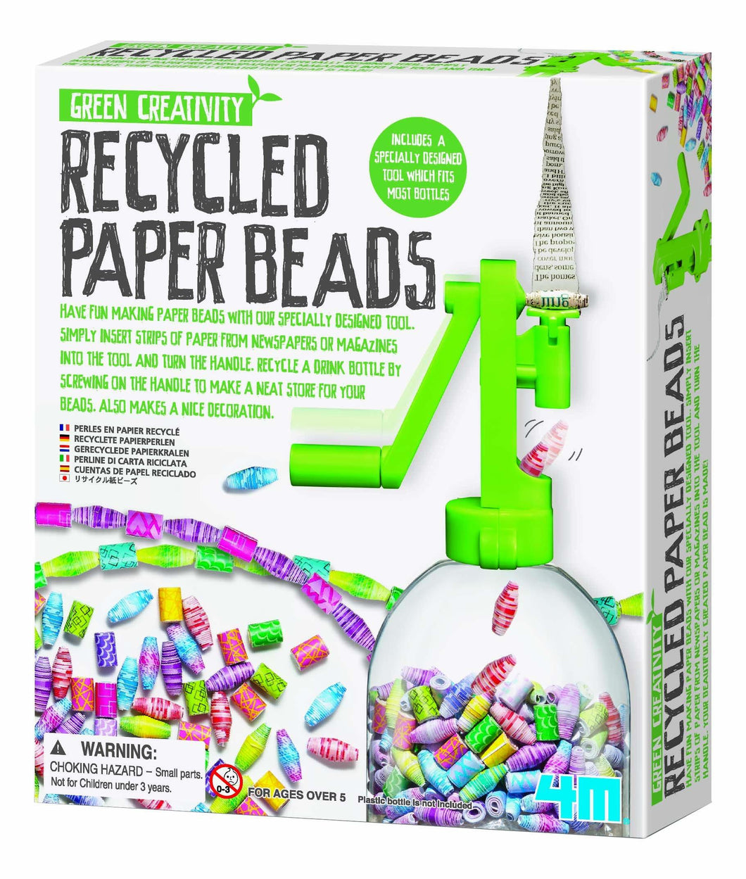 Recycled Paper Beads Kit