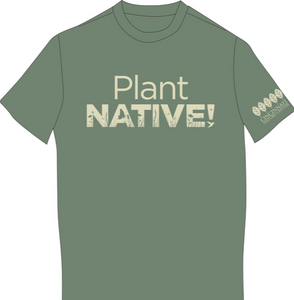 CNC Plant Native T-Shirt - Military Green
