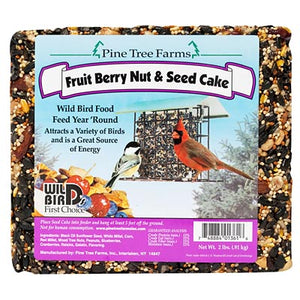 Fruit, Berry, Nut & Seed Suet Cake - Case of 12 (Delivery Only)