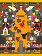 Load image into Gallery viewer, Charley Harper - Biodiversity in the Burbs - 300 Piece Jigsaw Puzzle
