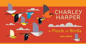 Charley Harper - A Flock of Birds - Wall Décor