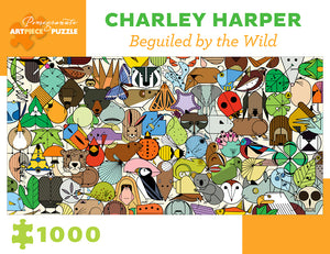 Charley Harper - Beguiled by Wild - 1,000 Piece Jigsaw Puzzle