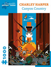 Load image into Gallery viewer, Charley Harper - Canyon Country - 1,000 Piece Jigsaw Puzzle
