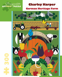 Charley Harper - Gorman Heritage Farm - 300 Piece Jigsaw Puzzle