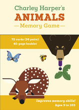 Load image into Gallery viewer, Charley Harper -  Animals Memory Game
