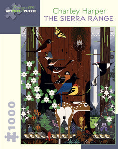 Charley Harper - The Sierra Range - 1,000 Piece Jigsaw Puzzle