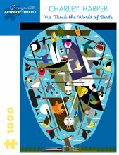 Load image into Gallery viewer, Charley Harper - We think the World of Birds - 1,000 Piece Jigsaw Puzzle
