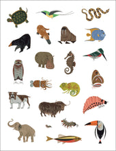 Load image into Gallery viewer, Charley Harper - Tree of Life - Sticker Book

