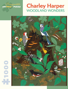 Charley Harper - Woodland Wonders - 1,000 Piece Jigsaw Puzzle
