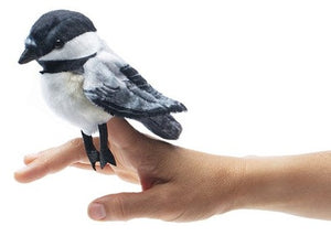 Chickadee Finger Puppet