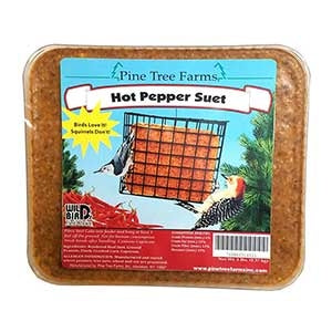 Hot Pepper Suet Cake - Case of 12 (Delivery Only)