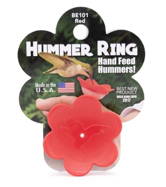 Hummingbird clearance feeder ring