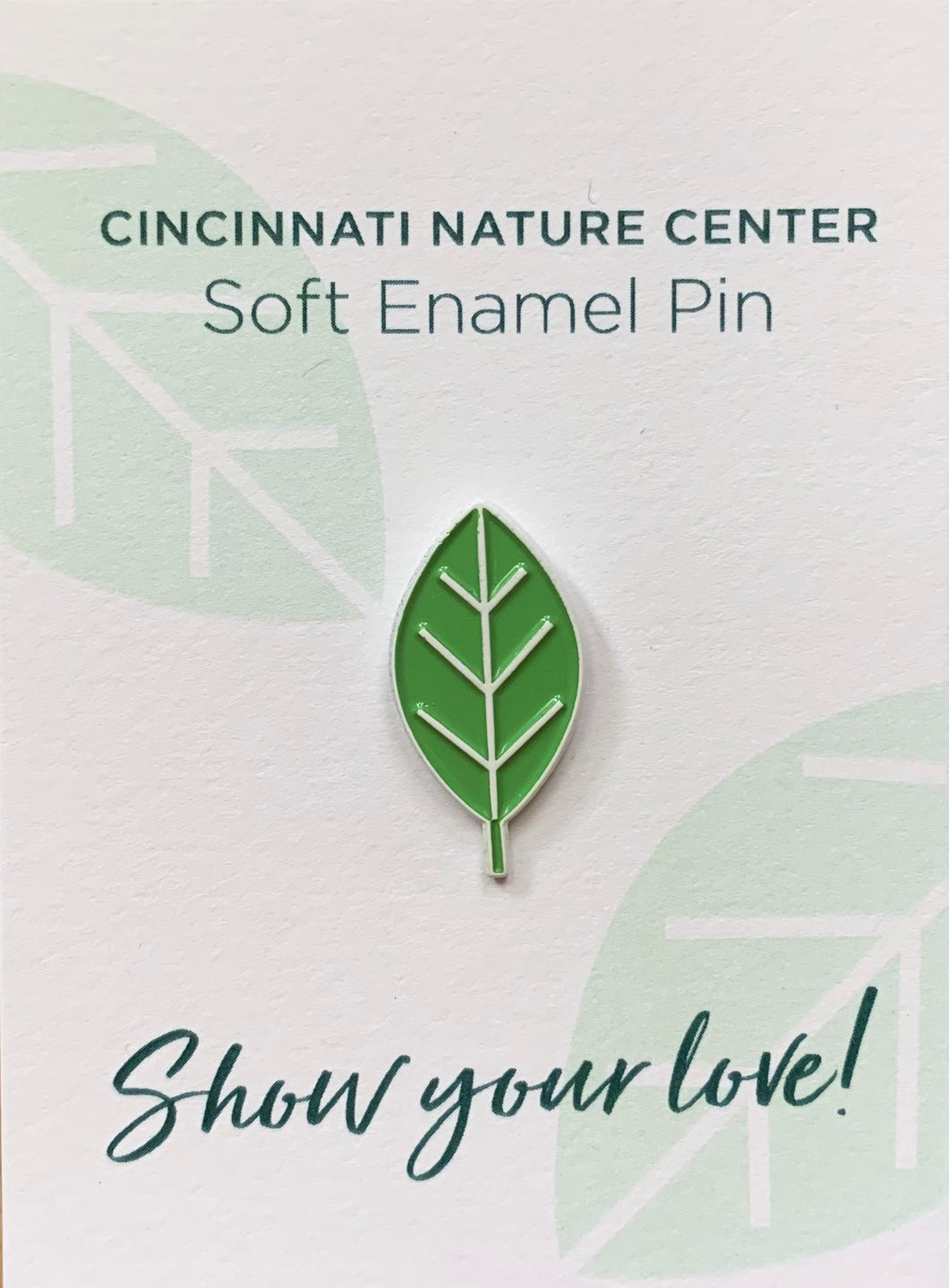 CNC Leaf Enamel Pin