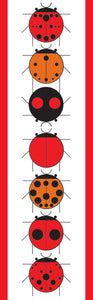 Charley Harper - Ladybug Sampler - Bookmark