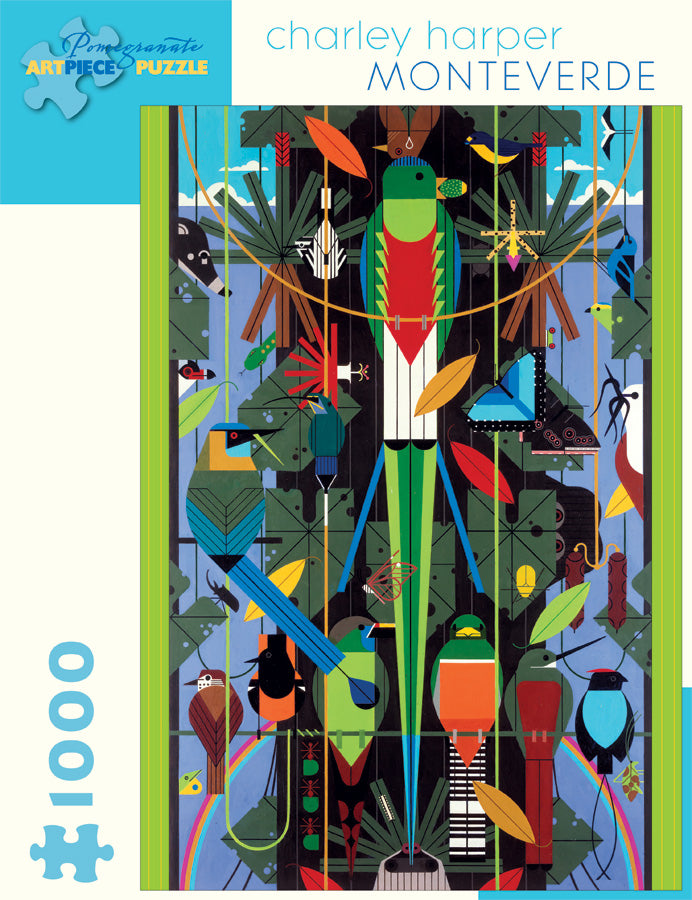 Charley Harper - Monteverde - 1,000 Piece Jigsaw Puzzle