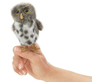 Spotted Owl Finger Puppet