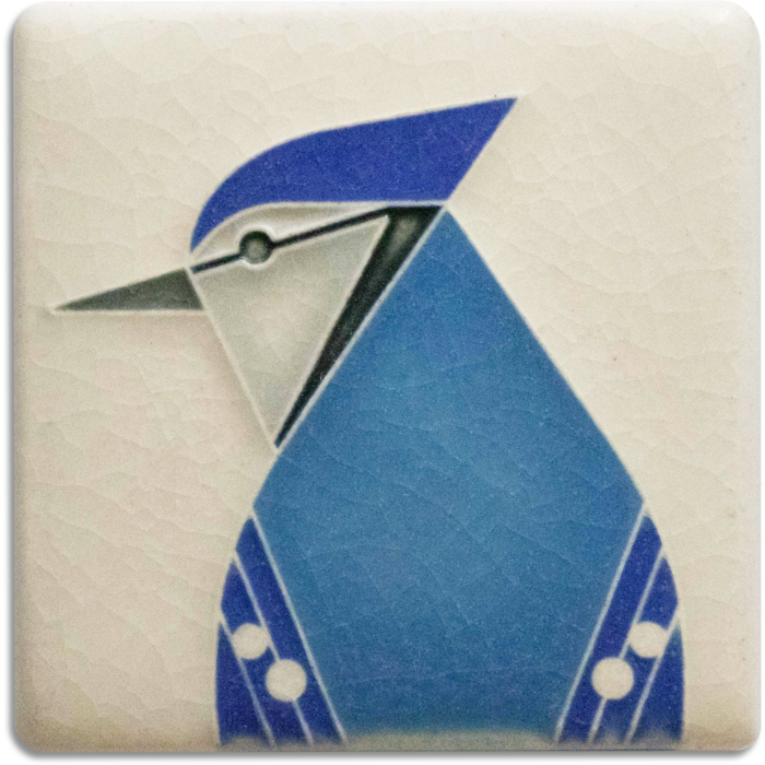 Charley Harper - Blue Jay Ceramic Tile 3x3